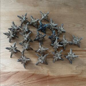 Pottery Barn Mercury Glass Christmas / Holiday Vase Filler